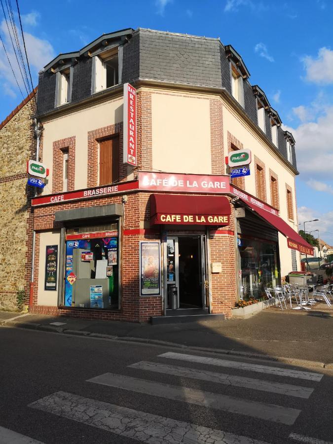 Cafe De La Gare Otel Bessancourt Dış mekan fotoğraf